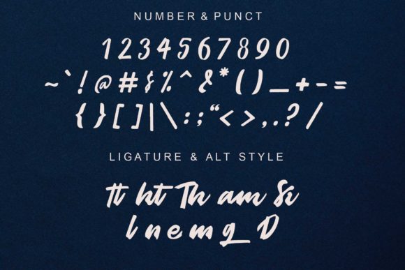 Melsin Font Poster 9