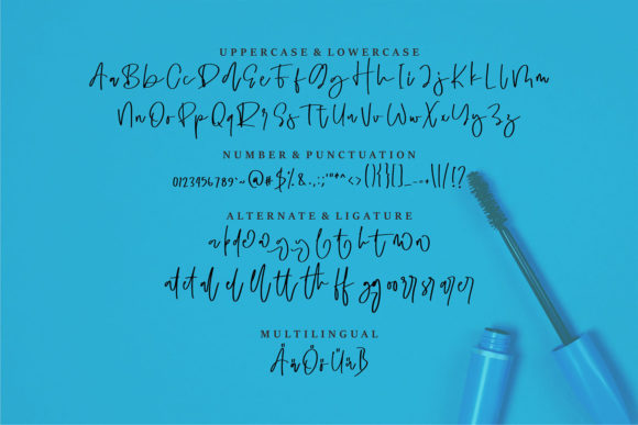 Meltany Font Poster 6