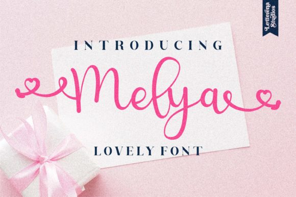 Melya Font Poster 1