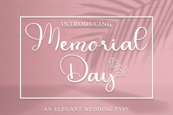 Memorial Day Font