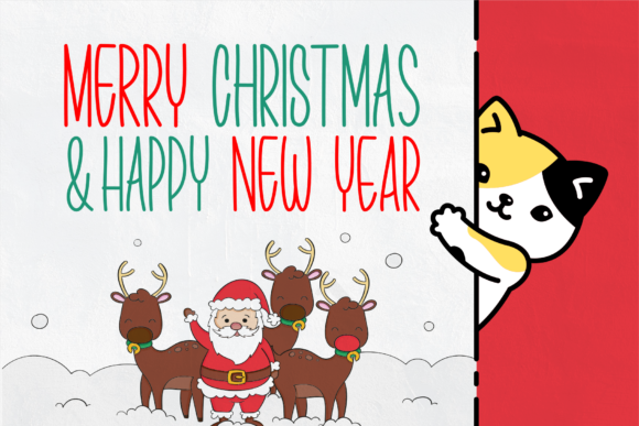 Meowy Font Poster 2