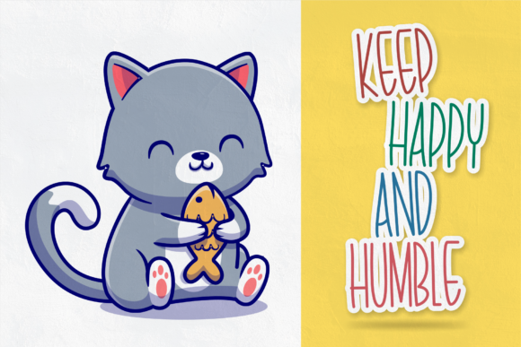 Meowy Font Poster 5