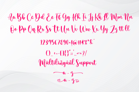 Merciful Heart Font Poster 17