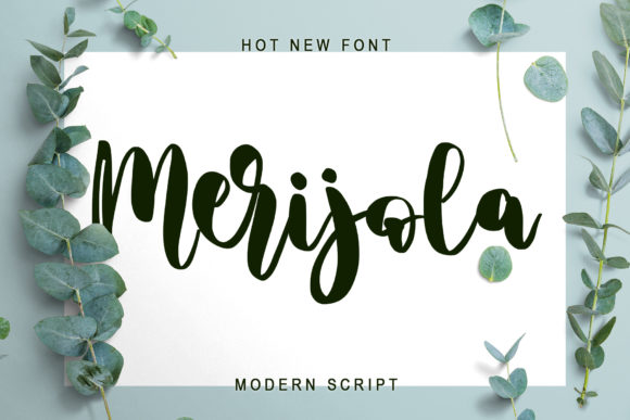 Merijola Font Poster 1