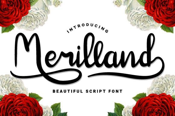 Merilland Font Poster 1