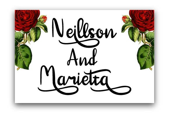 Merilland Font Poster 3