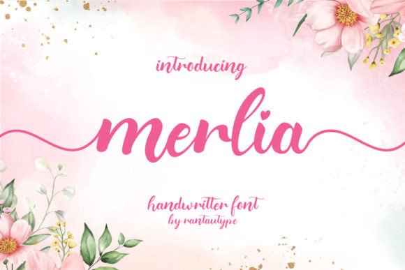 Merlia Font Poster 1