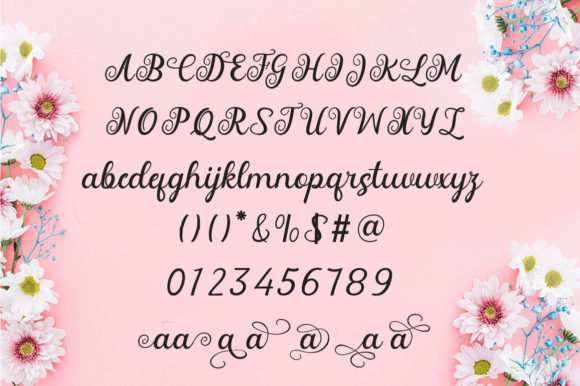 Merlinda Font Poster 7