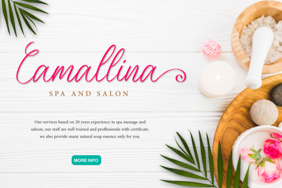 Merlynea Font Poster 3