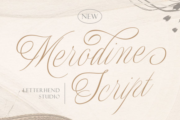 Merodine Font Poster 1