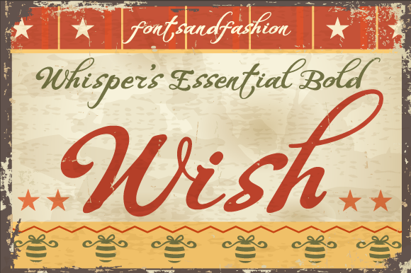Merry Christmas Font Poster 2