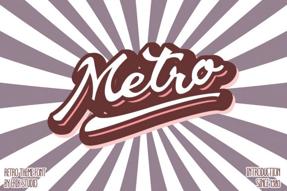 Metro Font