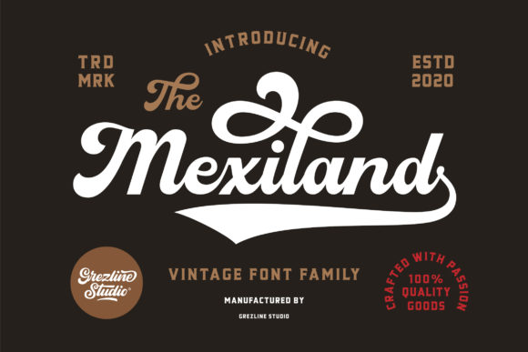 Mexiland Font Poster 1