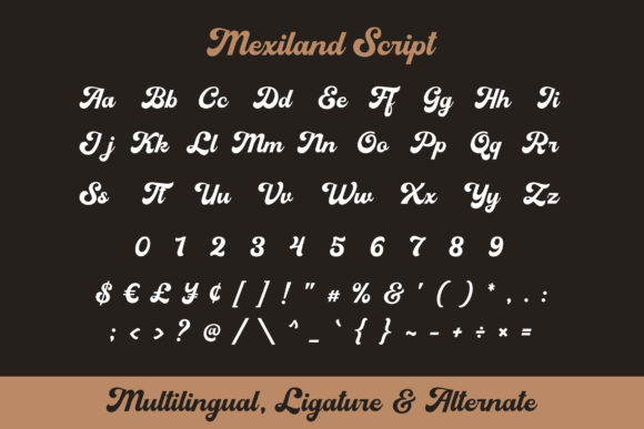 Mexiland Font Poster 10