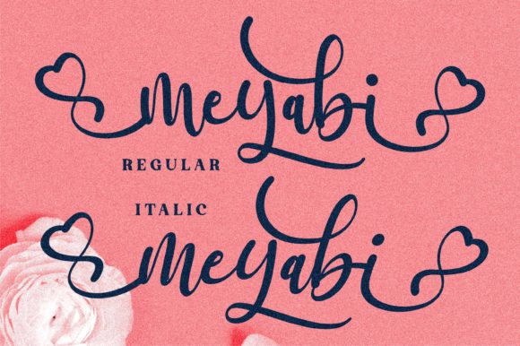 Meyabi Font Poster 15