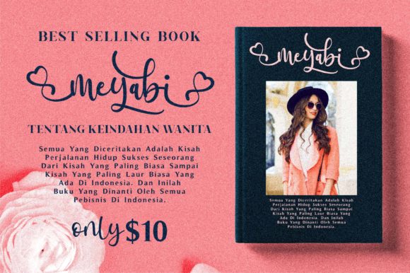 Meyabi Font Poster 3