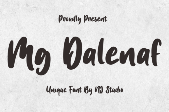 Mg Dalenaf Font