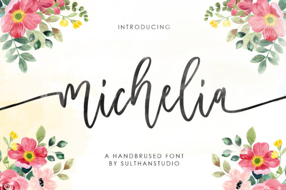 Michelia Font Poster 1