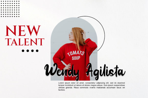 Michella Font Poster 2