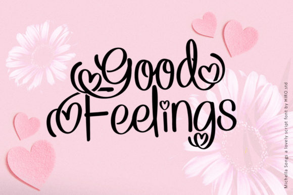 Michella Songs Font Poster 4