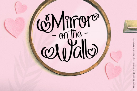 Michella Songs Font Poster 5