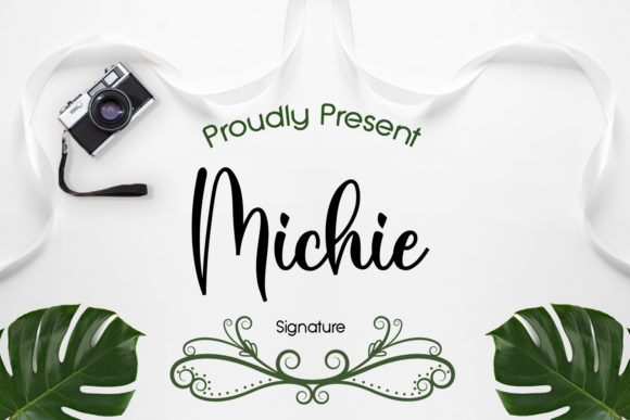 Michie Font Poster 1