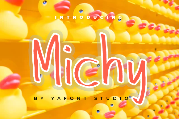 Michy Font Poster 1