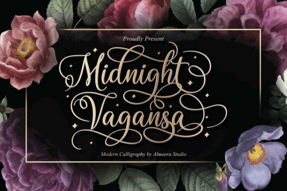 Midnight Vagansa Font Poster 1