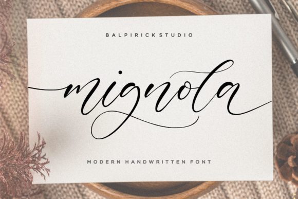 Mignola Font