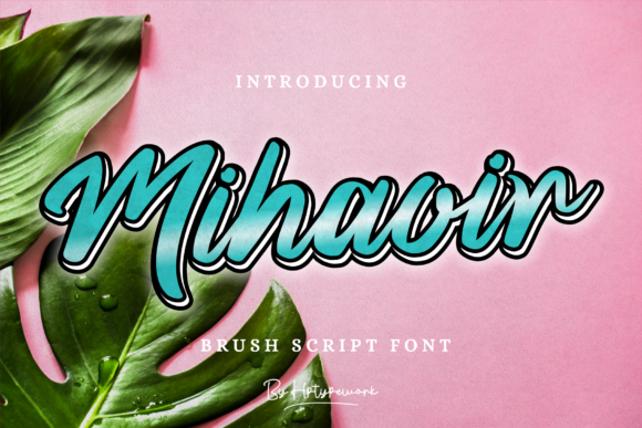 Mihaoir Font Poster 1