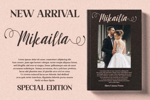 Mikailla Font Poster 14