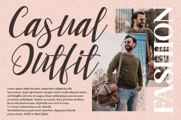 Mikailla Font Poster 4