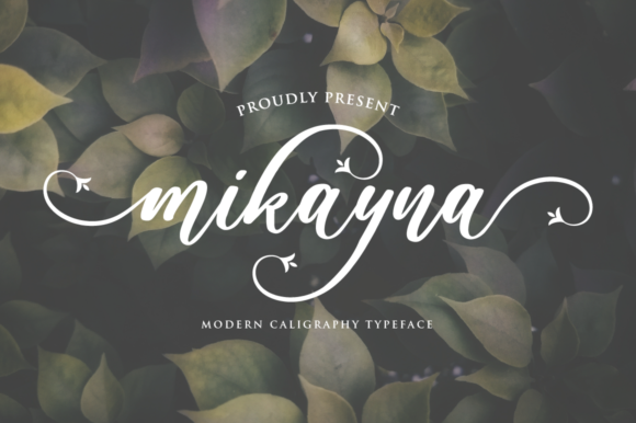 Mikayna Font Poster 1