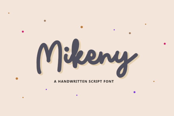 Mikeny Font Poster 1