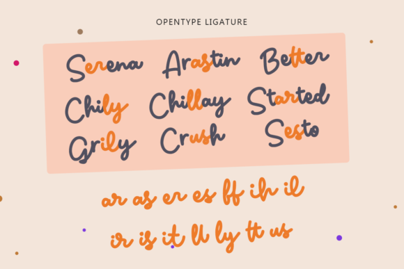 Mikeny Font Poster 5