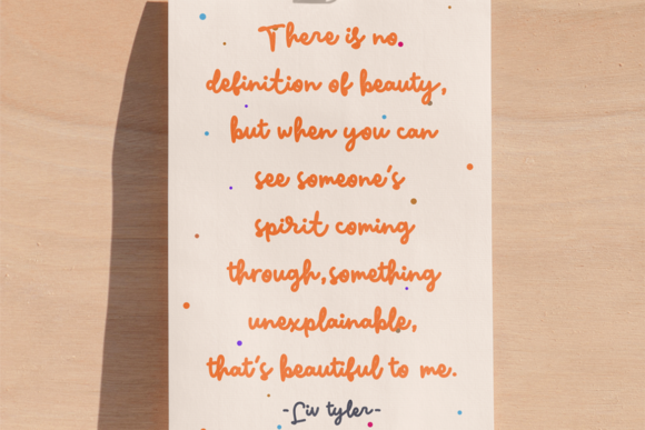 Mikeny Font Poster 6