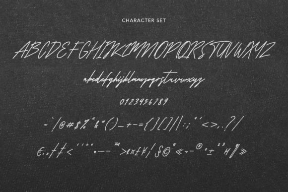 Milatones Signature Font Poster 8