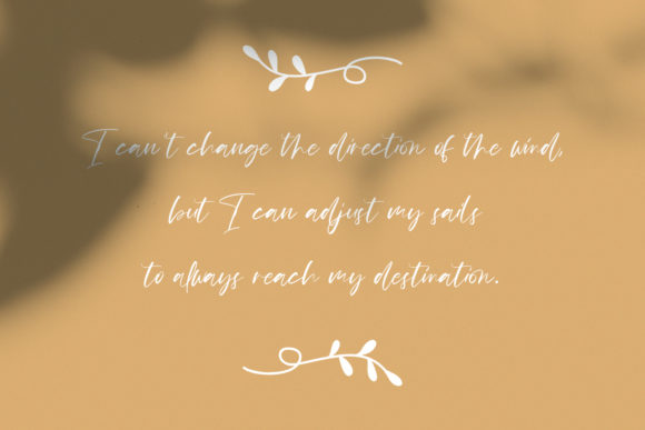 Mildlight Font Poster 4