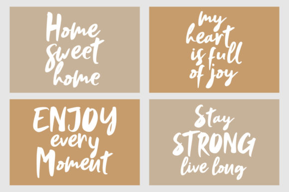 Milk Shake Font Poster 6