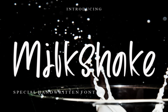 Milkshake Font