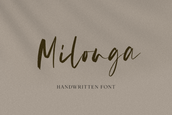 Milonga Font Poster 1