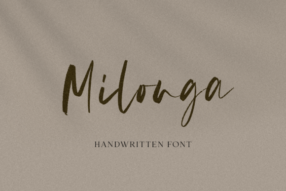 Milonga Font