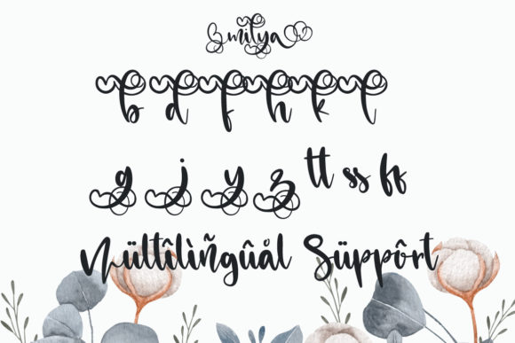 Milya Font Poster 12