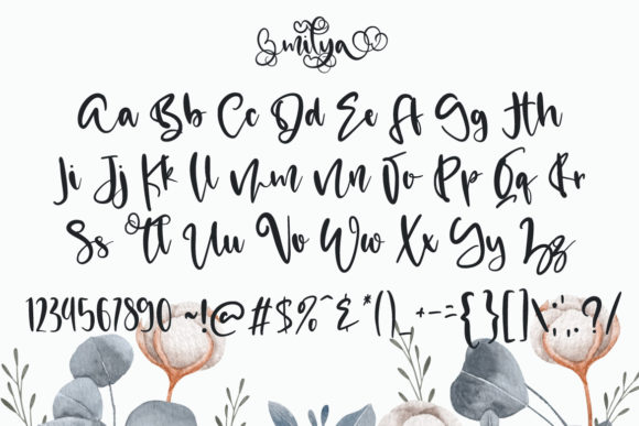 Milya Font Poster 10