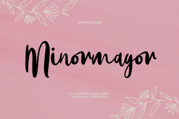 Minormayor Font Poster 1