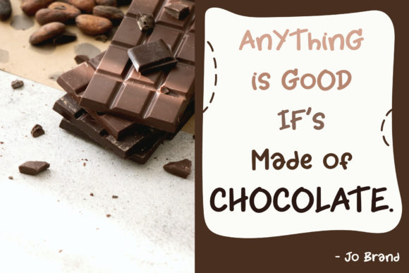 Mint Chocolate Font Poster 4