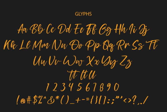 Mipany Font Poster 8