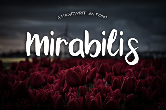Mirabilis Font Poster 1