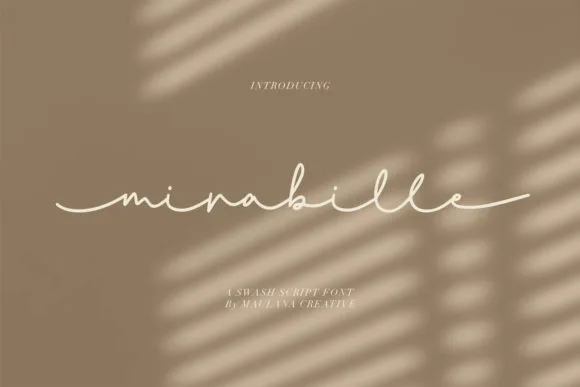 Mirabille Font Mirabille Font Poster 1