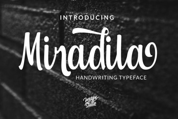 Miradila Font Poster 2